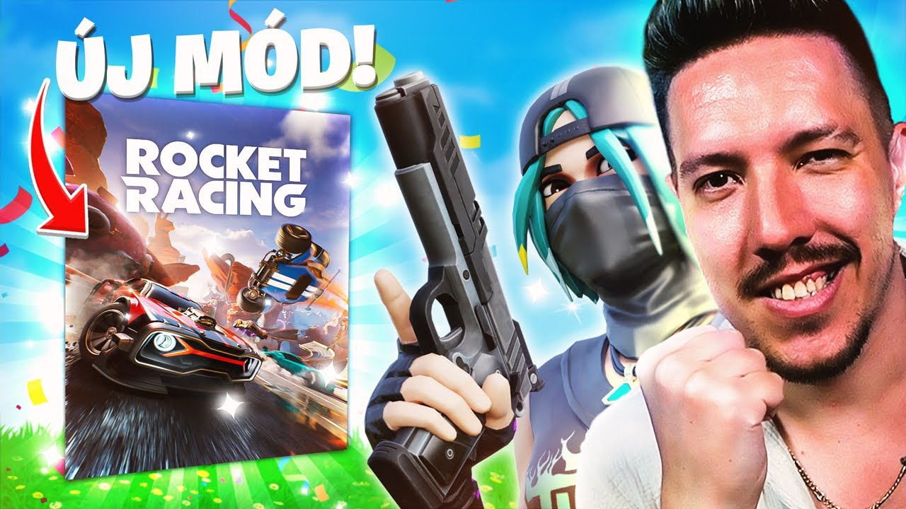 HATALMAS EZ A ROCKET RACING MÓD! 🔥 😲 FORTNITE CHAPTER 5