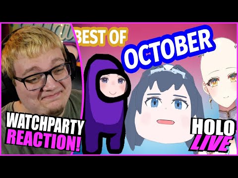 NEW ENTHUSIASM / Best Of Hololive EN October 2021 HOLOLIVE REACTION