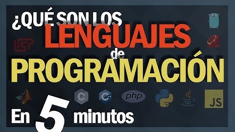 Lenguajes de Programación | Te lo explico en 5 minutos!
