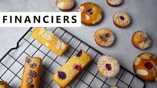 How to make FINANCIERS - 3 flavours 1 base recipe | Tea for Two