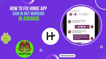 How to Fix Hinge App Sign in Not Working in Android After New Updates