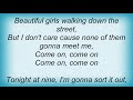 The D4 - Come On! Lyrics