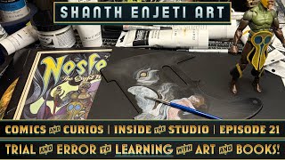 🔴 NEW! COMICS AND CURIOS INSIDE THE STUDIO Episode 21! Trial and Error to Learning!