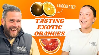 Tasting Unique Exotic Oranges | Exotic Fruits