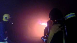 Flashover Contenedor Adeje 2016