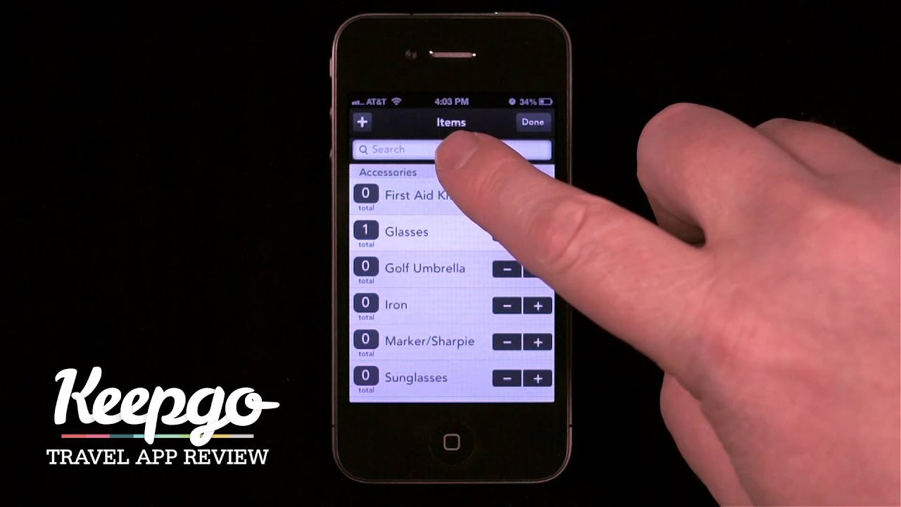 Stow App Demo Review | TRavel App for iPhone and Android