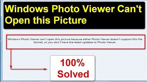 Windows photo viewer cant open this picture because the file appears to be damaged