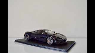 Top speed 1/18 mclaren 720s in amethyst black