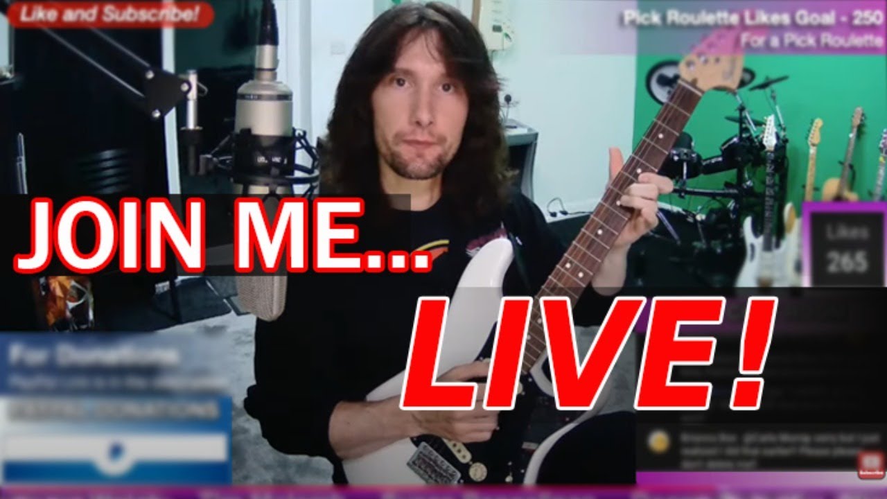 British Guitarist's Live Stream Tuesday! 27th July 2021