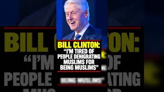Bill Clinton Speaks Out Against Anti-Muslim Prejudice #shorts