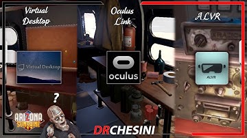 Oculus Link VS Virtual Desktop VS ALVR ? - Arizona Sunshine VR Test on QUEST 2