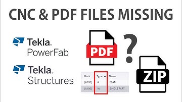 Keyack Tech - Missing CNC & PDFs in Tekla PowerFab Export