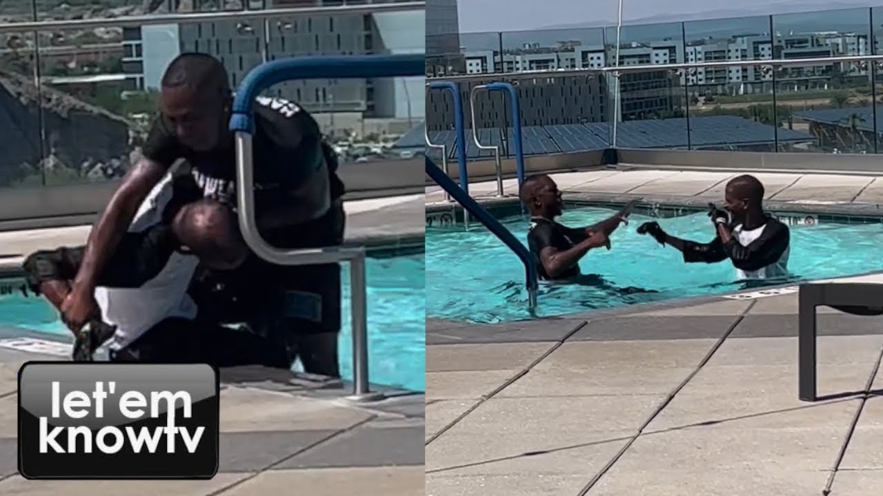 Charleston White & Plug God Suede Getting To It In A Swimming Pool😂🤣😭