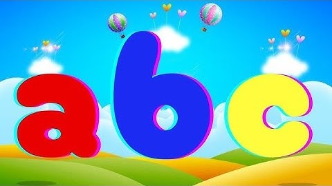 Phonics Song 2 with TWO Words in 3D   A For Airplane   ABC Alphabet Songs & Sounds