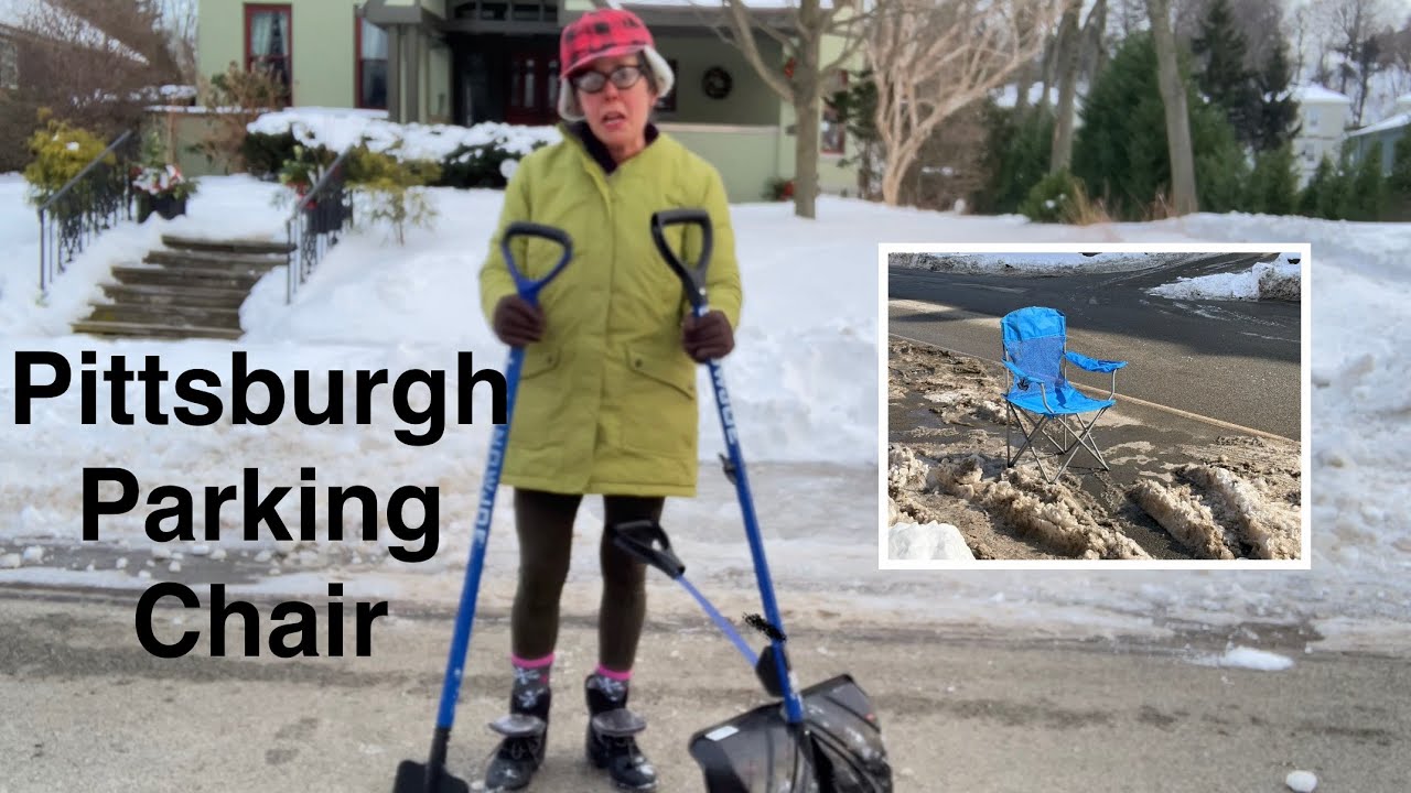 Pittsburgh Parking Chair - Reserve Your Parking Spot!  