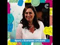 Sport x economie circulaire   3 questions  georgina grenon