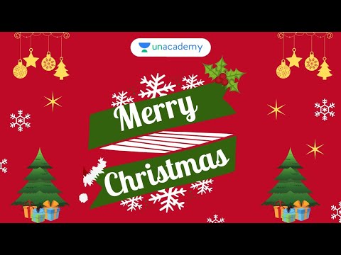 Unacademy Wishes you a Happy Merry Christmas