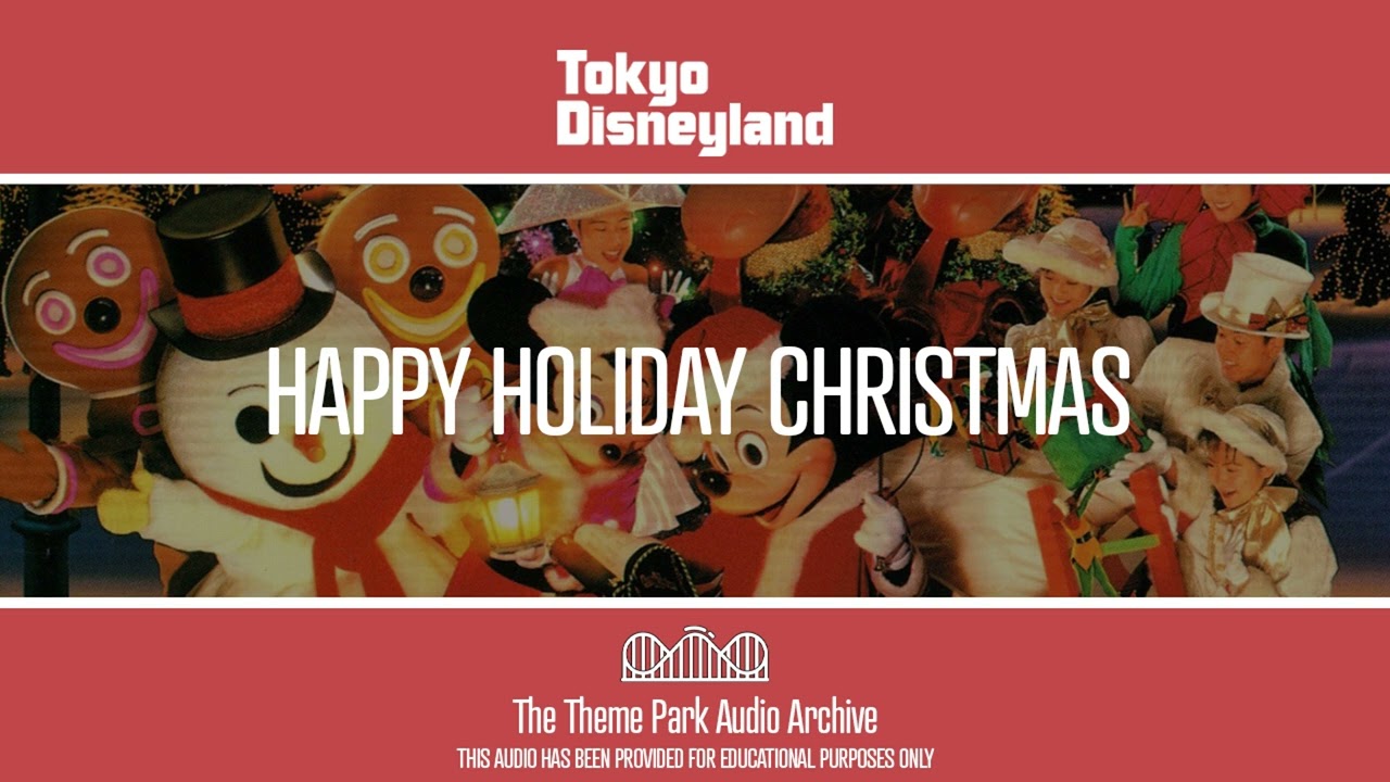 ディズニー 1996年 WINTER WONDERLAND クリスマス Happy Holiday Christmas - Winter Wonderland Theme (1996) | Tokyo
