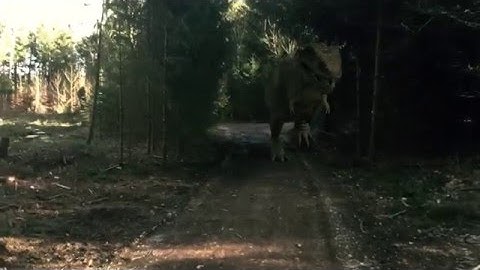 Blender T-Rex Walk (Motion Tracking Test)
