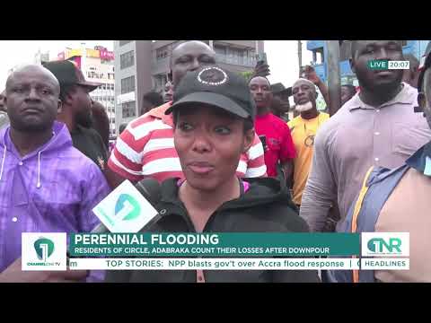 Flooding Worsens in Accra: Residents in Circle & Adabraka Suffer Losses