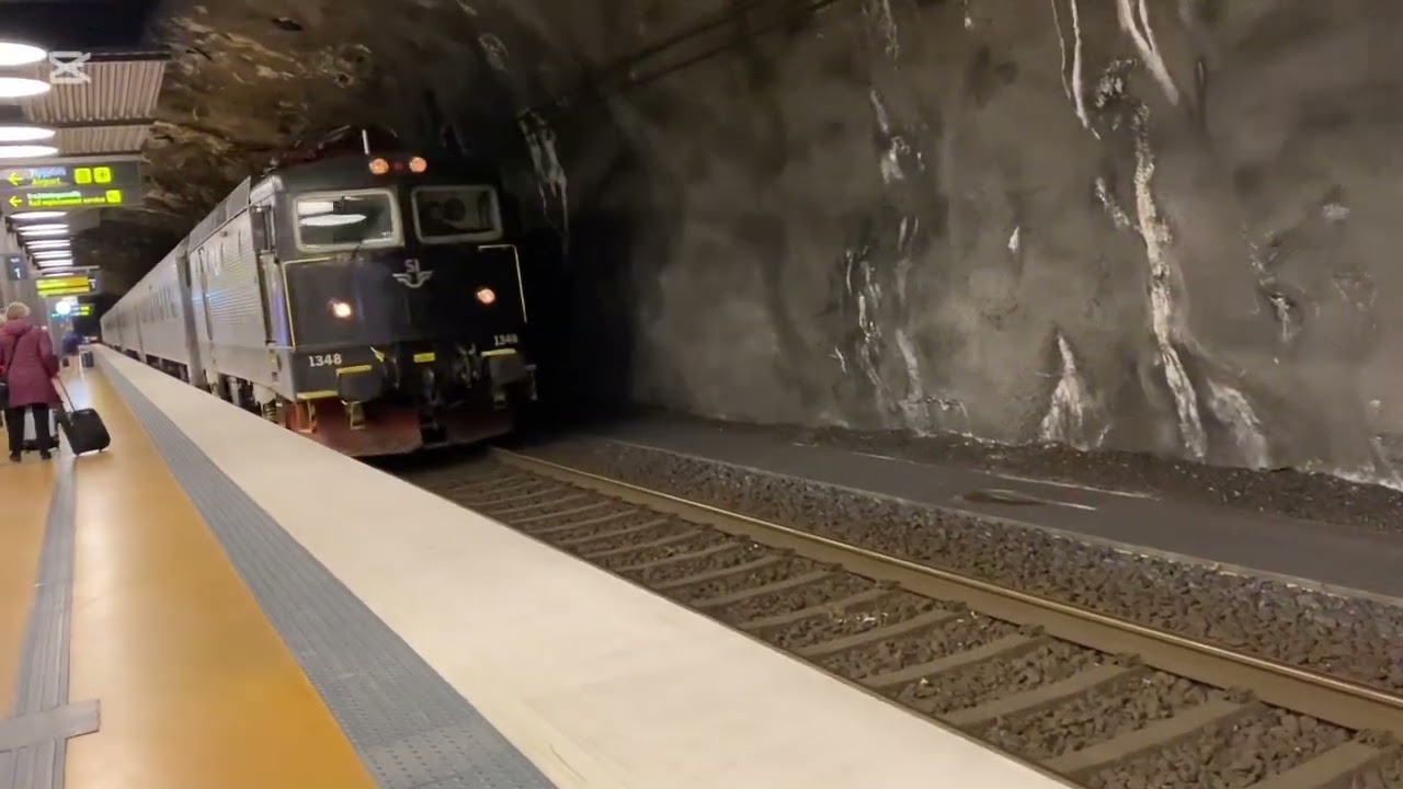 Del 1 säsong 2 tåg på Arlanda central