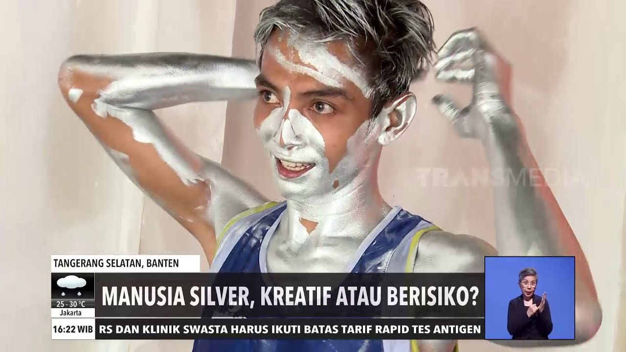 Manusia Silver, Kreatif Atau Beresiko | REDAKSI SORE (19/12/20)