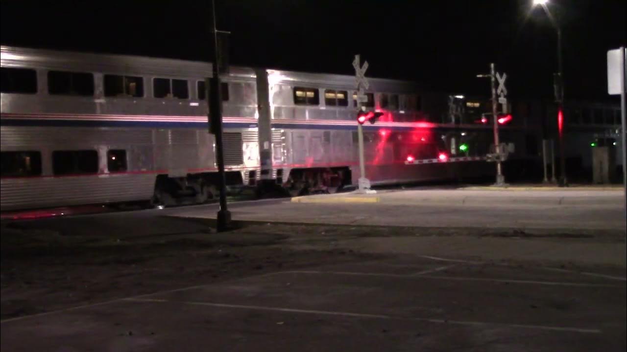 California Zephyr 6 makes quick stop at Fort 7 Nov 2022 YouTube