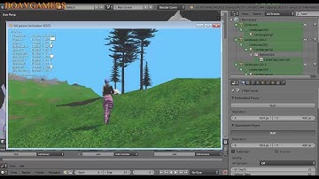 Making Game with Blender 2.79 -  Character and Landscape Editing