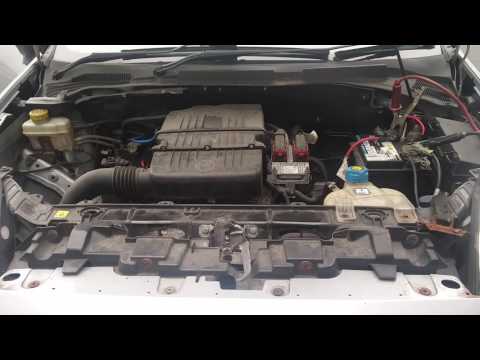 Starting a Fiat Grande Punto - alternator belt snap! Oops