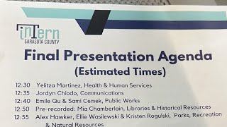 Intern Final Presentations Pt. 4