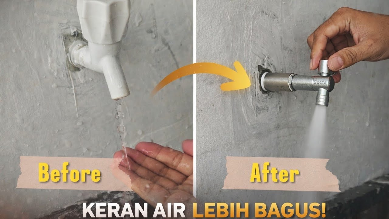DIY Ganti Keran (Hampir Gagal)