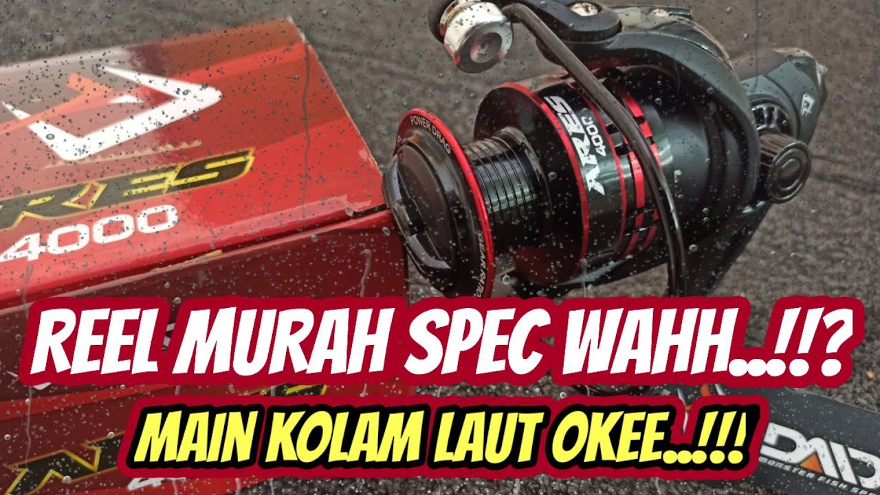 REEL Daido ARES 150 ribuan‼️Sudah OneWay dan HyperSmooth Drag 13kilo GILAAAA..!!!