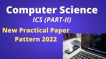 2nd year computer new practical paper pattern 2022 | class 12 computer practical exam