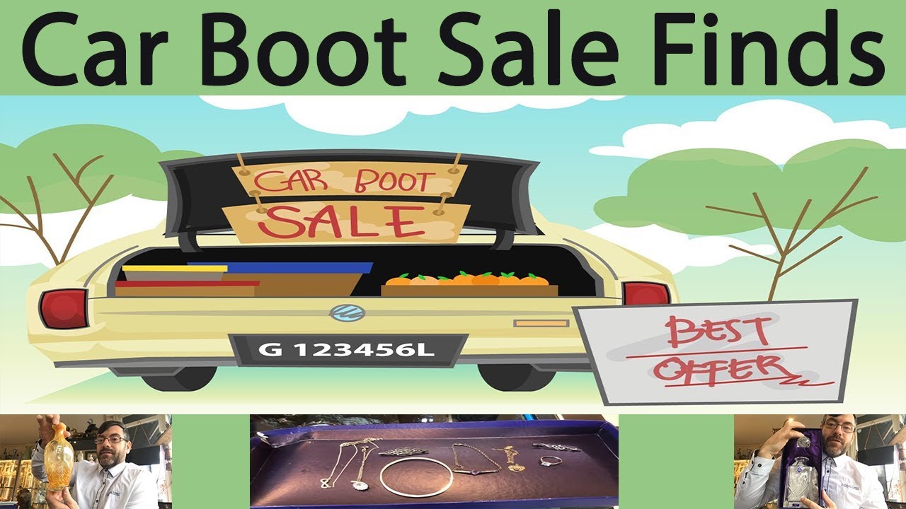 Отличный день! Покупка антиквариата на распродаже Gelligear Car Boot Sale. Приходите посмотреть н...