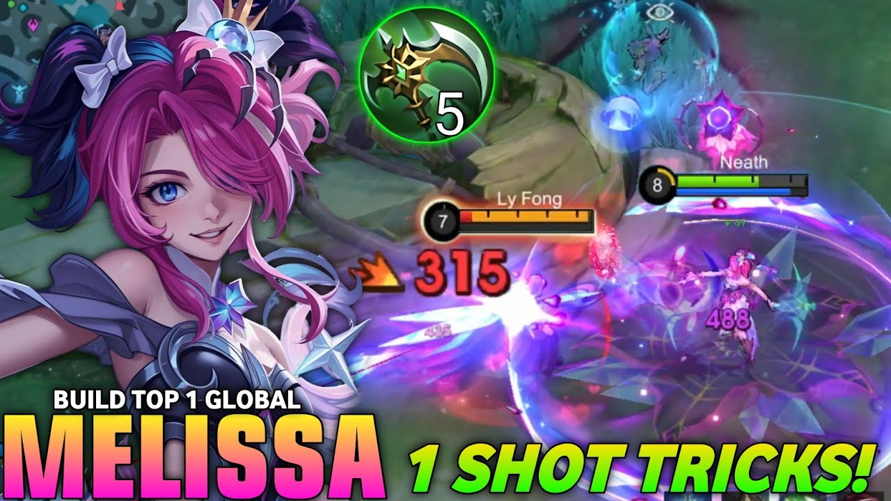 NEW META! MELISSA 100% BEST DAMAGE BUILD AND EMBLEM!! (melissa best build 2025) - MUST TRY! | MLBB
