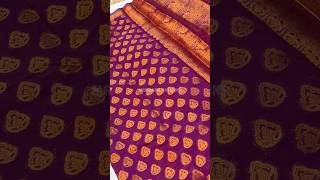 Premium Banarasi Chiffon Saree 💜 | #saree #indianhandlooms #chiffon #handmade #handwoven #varanasi