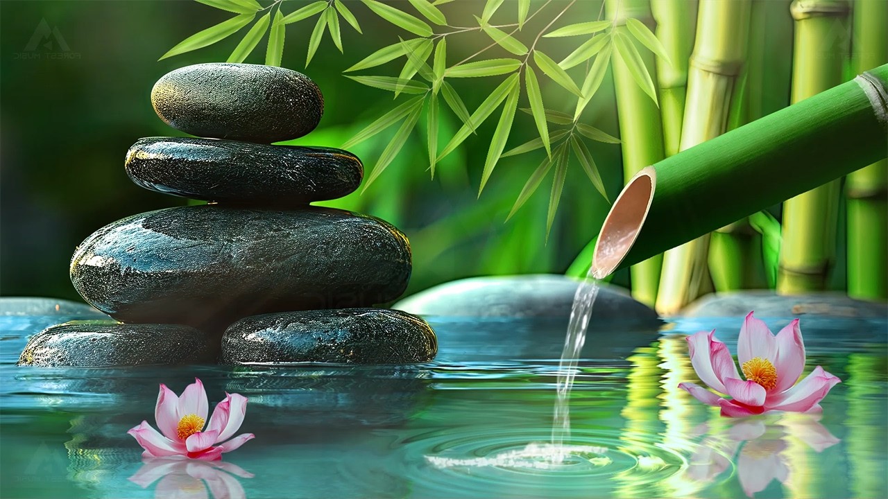 Nhạc Thư Giãn Và Tre Nước • Giúp ổn định tinh thần, phục hồi sức khỏe, giảm stress, thiền, yoga #1