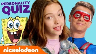 Personality Quiz!  w/ Spongebob, Henry Danger, Loud House & More! | #KnowYourNick
