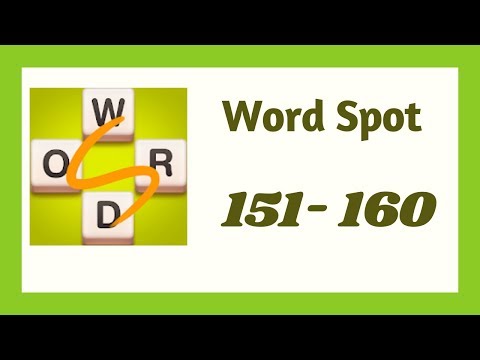 Word Spot Level 151 - 160 Answers