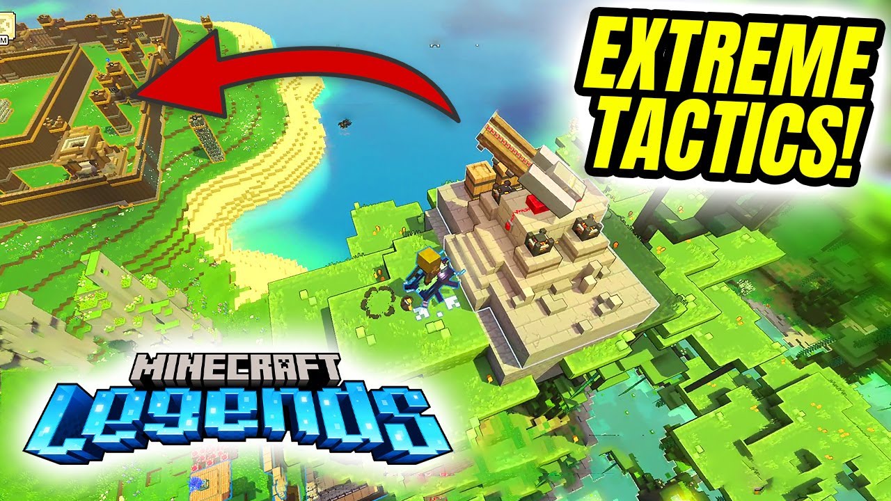 Minecraft Legends Review • Rocket Chainsaw