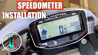 Trail Tech Digital Speedometer Installation on the Kayo K6 EFI Dirt Bike