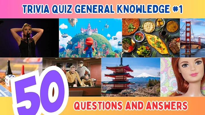 Trivia Quiz on General Knowledge: 50 Trivia Questions to Unleash Your Inner Genius! Quiz #1