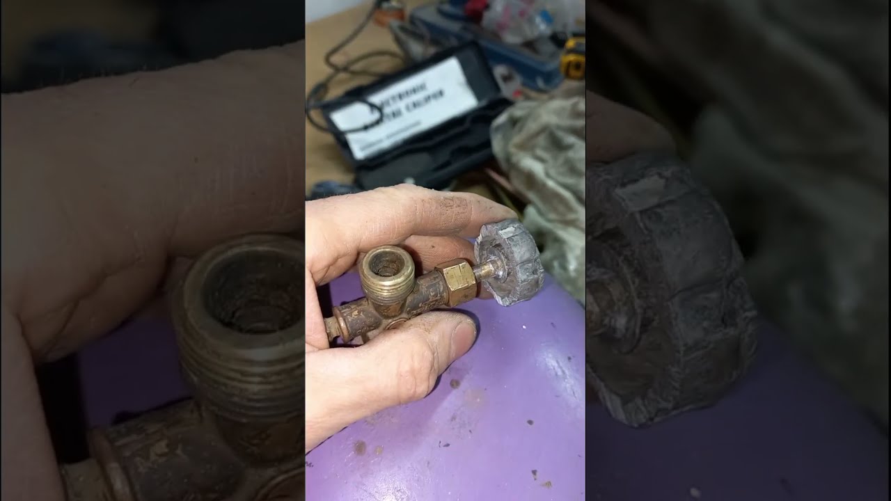 COMO REPARAR ARREGLAR LA VÁLVULA LLAVE DE UNA GARRAFA