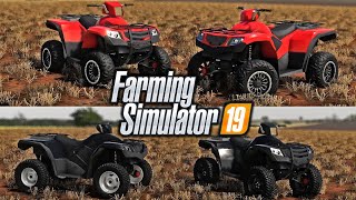 Farm Sim News! 4 Wheeler Mod, Outlaw Slot Count, 1 Of A Kind Trailer! | Farming Simulator 19