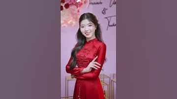 SALE 20% - thiết kế riêng áo dài sử dụng mặc 1 lần  | LAT BRIDAL for Thanh Vân #latbridal #aodai