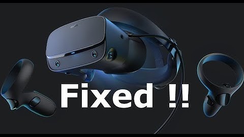 Oculus Rift S FINALLY FIXED (disclaimer: this fix was useful for me but use at own risk)