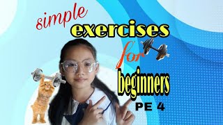 Celebrity simple exercises for beginners (P.E.  performance task) Profile