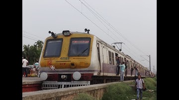 EMU vs Passenger Train (Ranaghat Galloping vs Lalgola Fast Passenger)