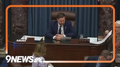 Senate passes President Donald Trump's spending bill