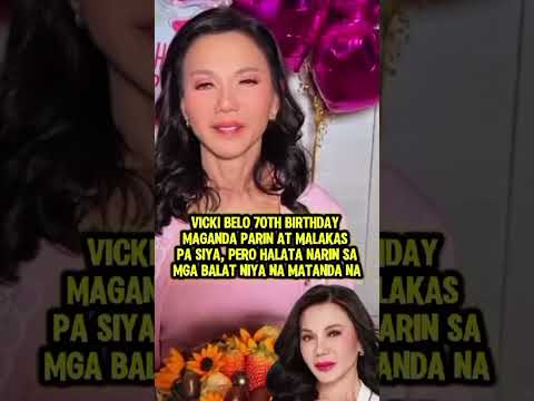 Vicki Belo 70th Birthday😗#viralshort #trend #vickibelo